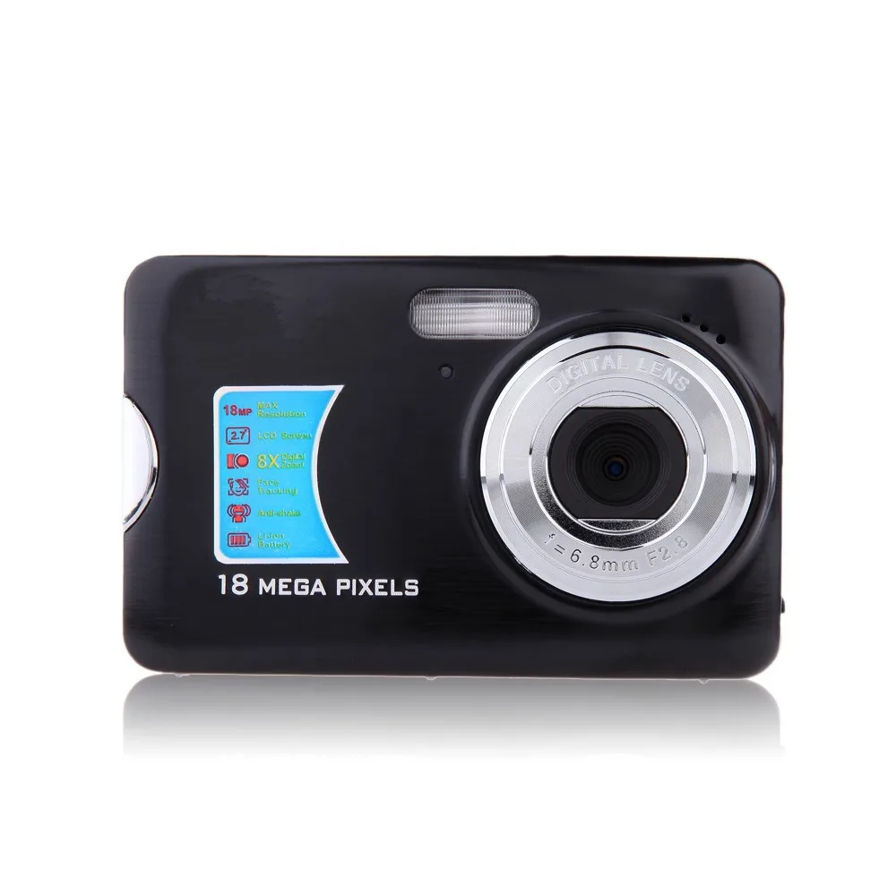 Winait Max 18 Mega Pixels Home Use Digital Still Video Camera with 2.7'' TFT Color Display and 8x Digital Zoom