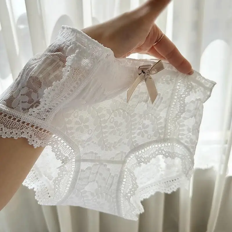 

Комплект из 3 сексуальных женских трусиков-брифов в французском стиле, тонкие, летние, новинка, с полным покрытием, с высокой талией, больших размеров, для подтяжки ягодиц и утягивания живота