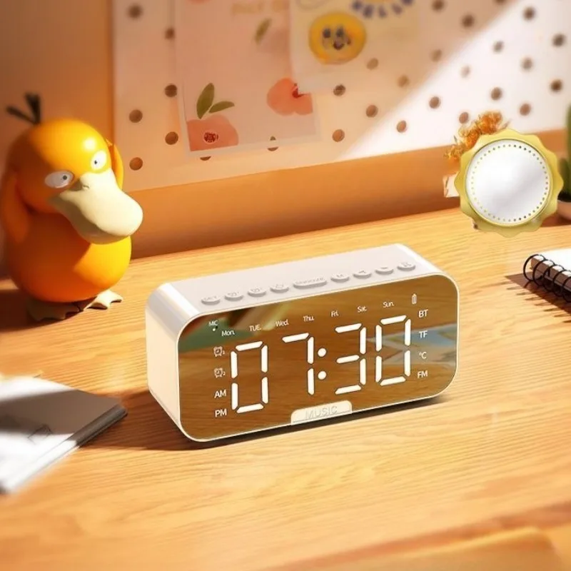 Clock Audio Smart Alarm Clock Dormitory Desktop Будильник Говорящий Радио Будильник 2026 Reloj De Pared Escritorio