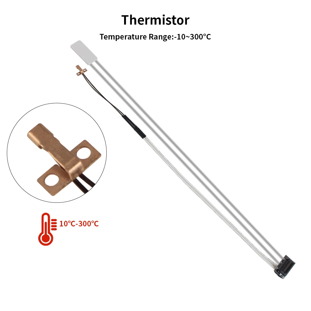 For Bambu Lab A1/A1 Mini 24V Ceramic Heater 300℃ High Temperature Measurement Unit Replacement Parts For Bambu