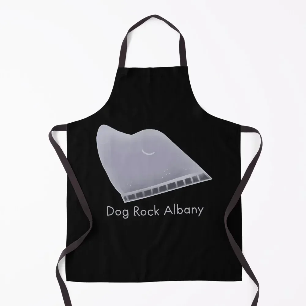 

DOG ROCK Albany with words Apron Household Items Home and kitchen products Apron