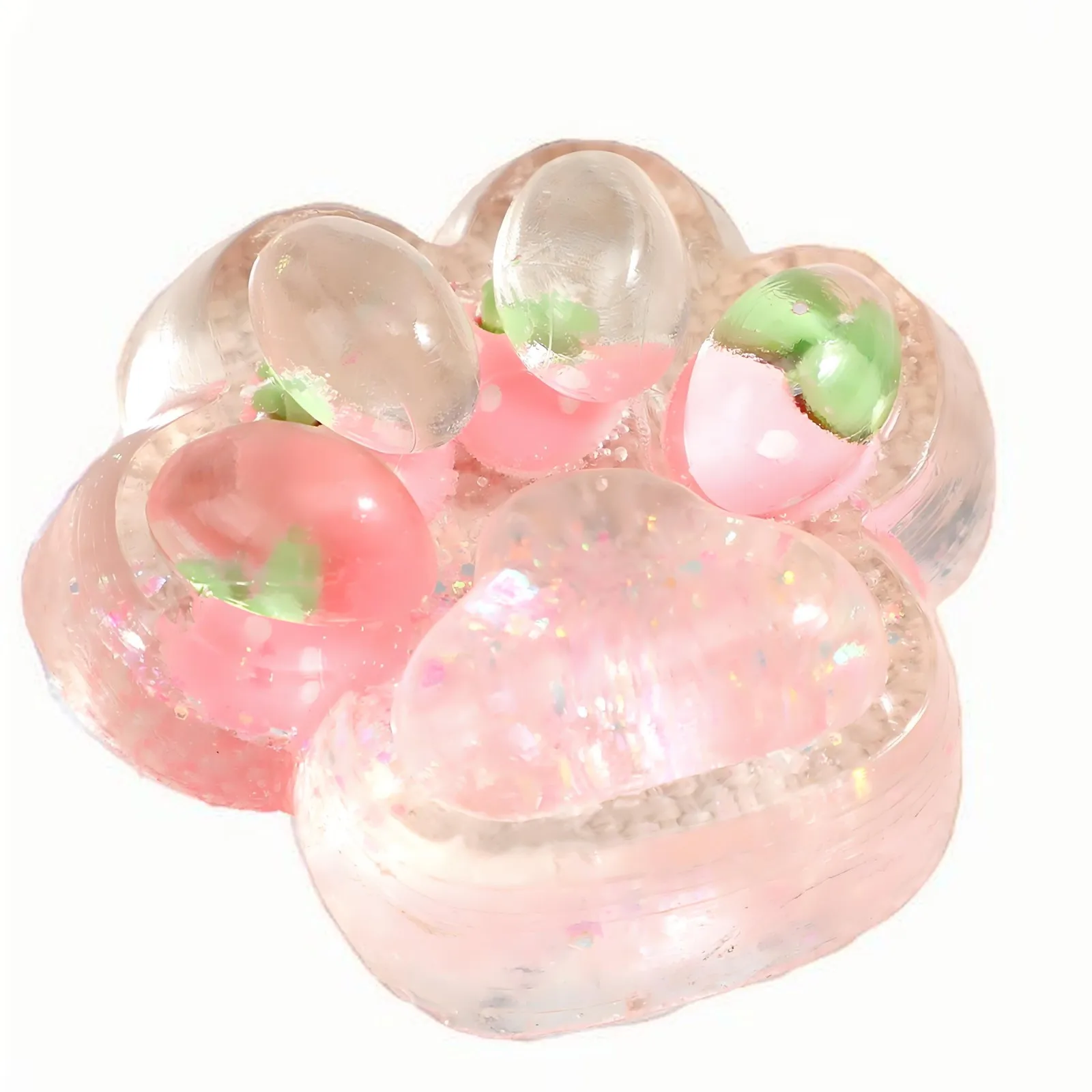 Игрушка для снятия стресса с кошачьим когтем - мягкий свиной сыр, медленно растущая грязь, сенсорная игрушка для снятия тревоги и декомпрессии