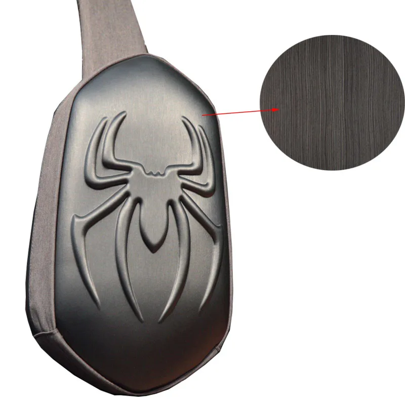 

Cover Pack Fancy Rucksack Embossed Spider New Motorcycle Backpack Messenger Sling Shoulder Bag Chest Waterproof Crossbody Bag