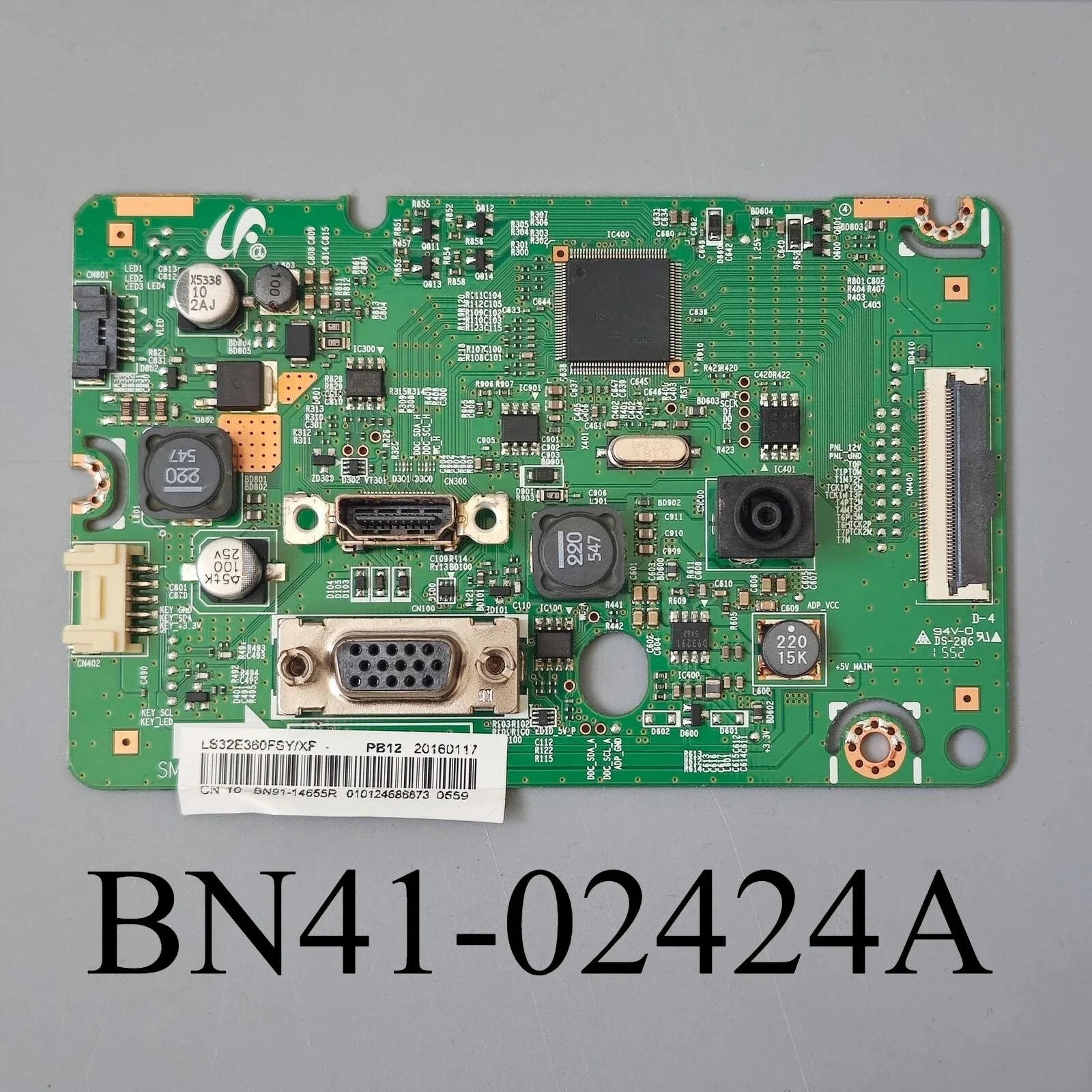 

Monitor Main Board BN41-02424A Motherboard BN91-14655R BN91-18325T is for LS32E360FS/ZA LS32E360FSY/XF LS32E360FSA/CR