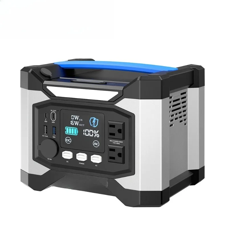 

518Wh 500W self-driving outdoor camping portable backup power station mobile energy storage power supply
