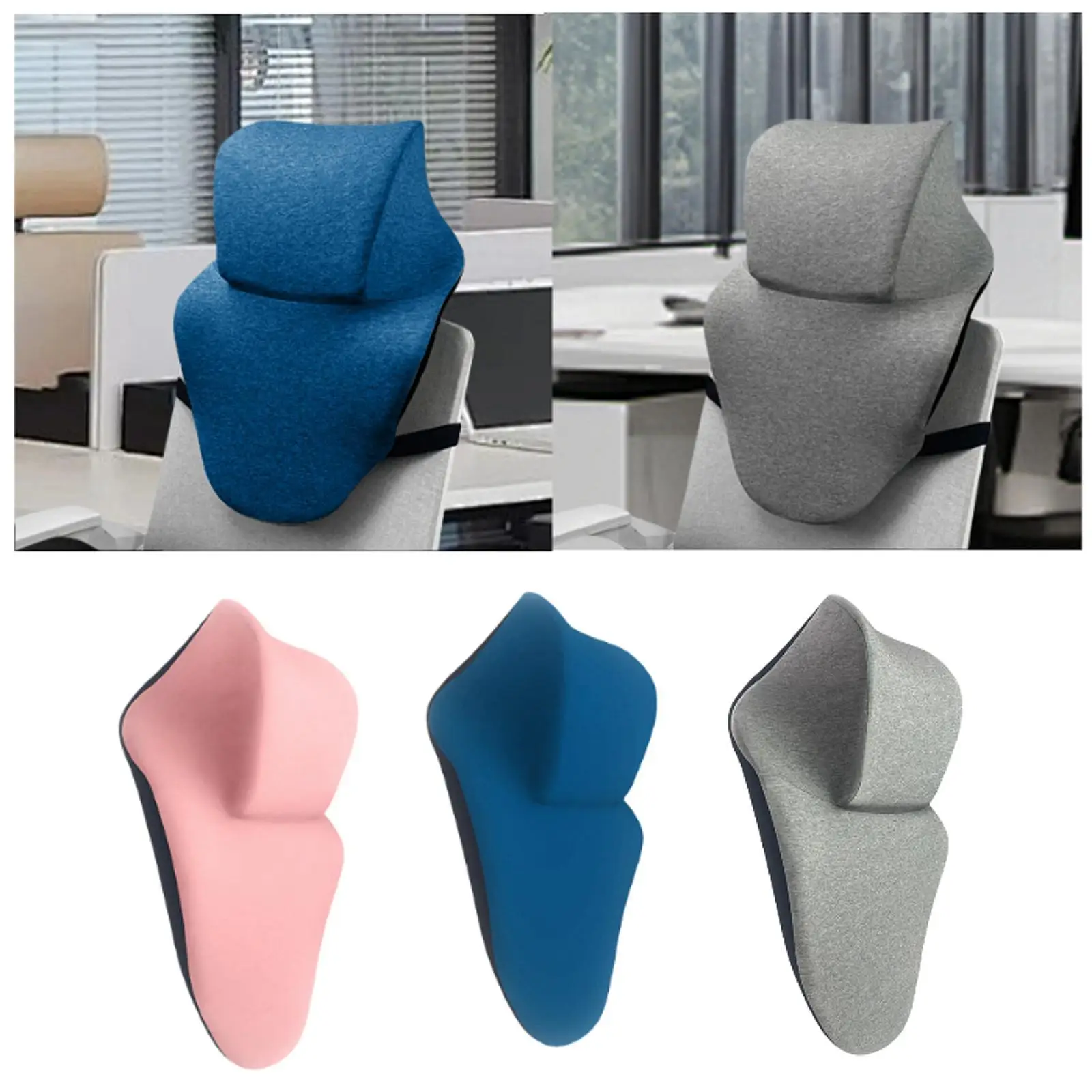 Neck Support Pillow for Office Chair Comfortable for Men and Women Lunch Break Desk Chair Sleeping Memory Foam Napping Pillow
