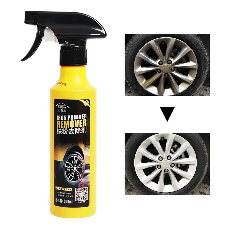 

Car Paint Rust Remover 300ml Car Wheel Iron Cleaning Solution Multi purpose Car Metal Components Cleaning Agent For RV Trucks