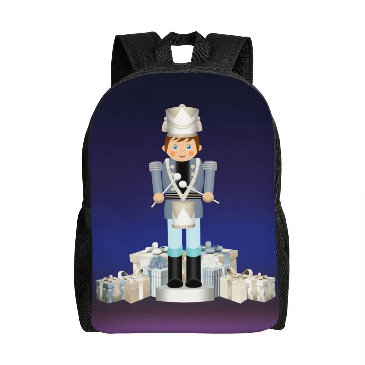 

Personalized The Nutcrackers Backpack Men Women Fashion Bookbag for School College Nutcracker Large Capacity Travel Backpack