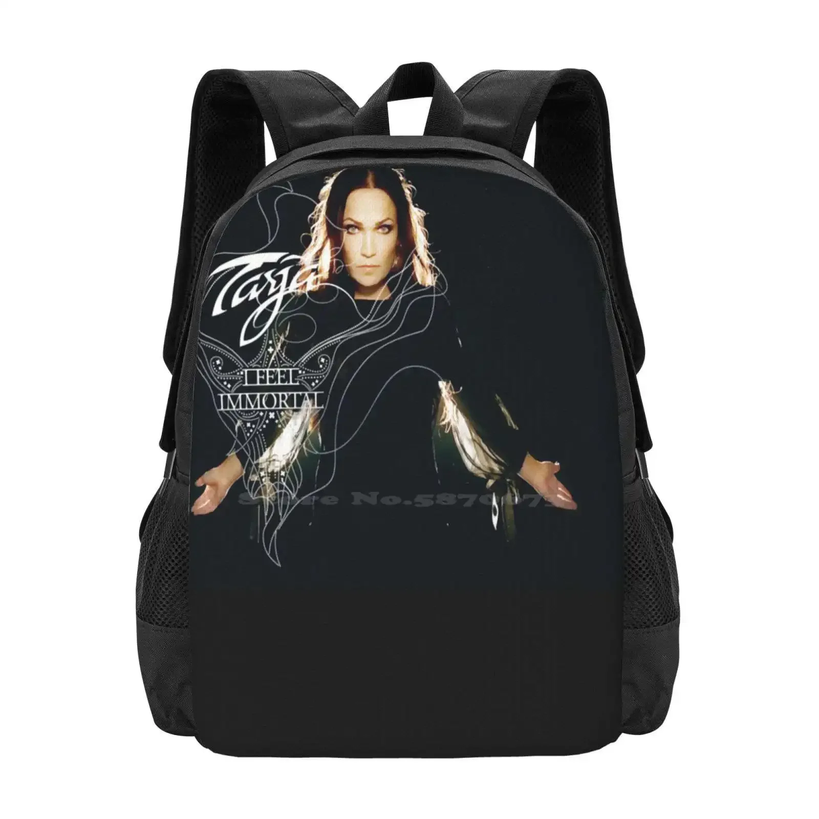 

Trj03,Tarja Soile Susanna Turunen Classic T-Shirt Hot Sale Schoolbag Backpack Fashion Bags Trj03 Tarja Soile Susanna Turunen
