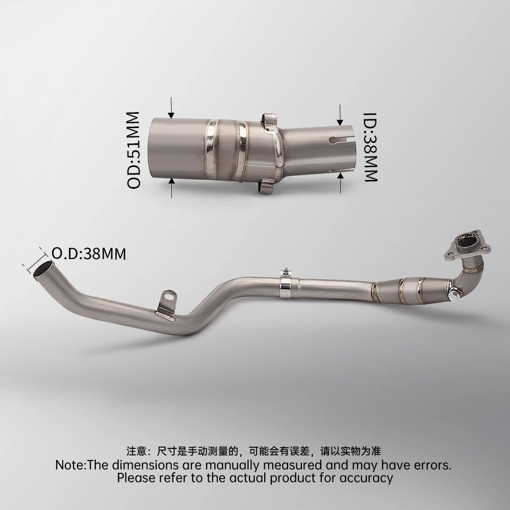 

Или X ADV 750 2017 2018 2019 2020 2021 2022 2023 X-ADV XADV Escape без шнуровки выхлопная труба мотоцикла со средним звеном