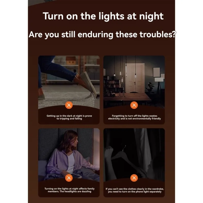 JHD SOS LED Motion Sensor Light-Multi-Color Indoor Infrared Lamp With Emergency Flashlight& Lamp Replacement