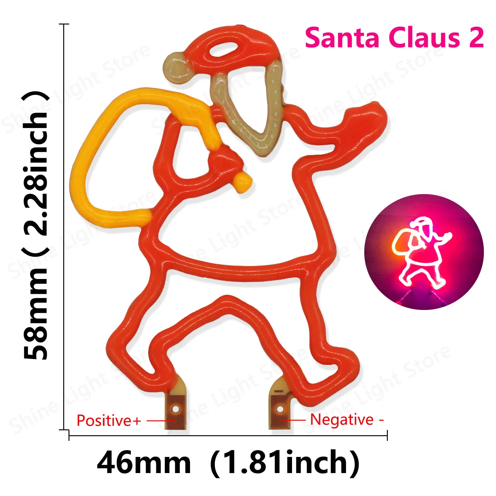 LED Pattern Filament Colored Bell Deer Cart 3V for LED Incandescent Lamp Christmas Party Home Decoration Accessories Light Bulb