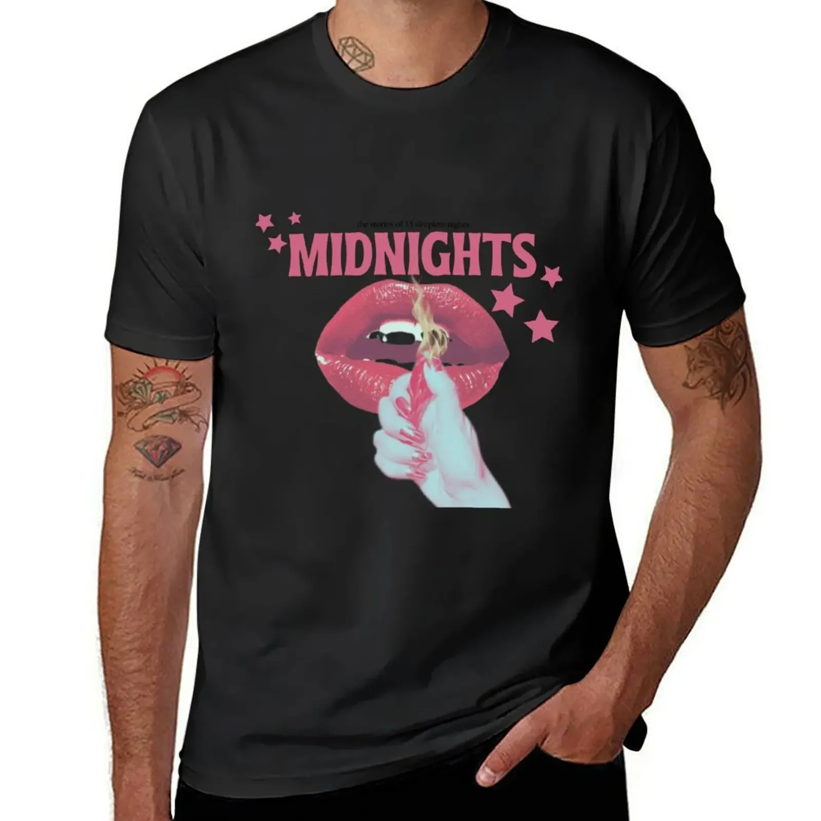 

MIDNIGHTS WITH ME T-Shirt cotton graphic tees quick-drying fitted t shirts for men