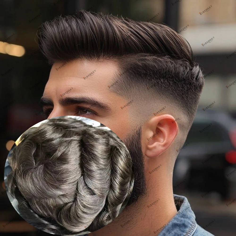 Toupee For Men Huma… - image