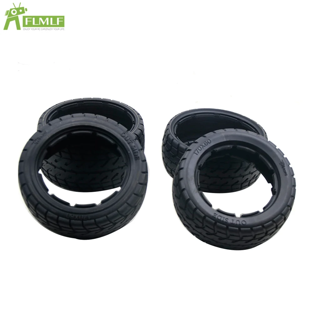 Rear 170mm X 80mm or Front 170mm X 60mm Gabu on-Road Wheel Tire Skin Kit for 1/5 HPI ROFUN BAHA ROVAN KM BAJA 5B SS Rc Car Parts