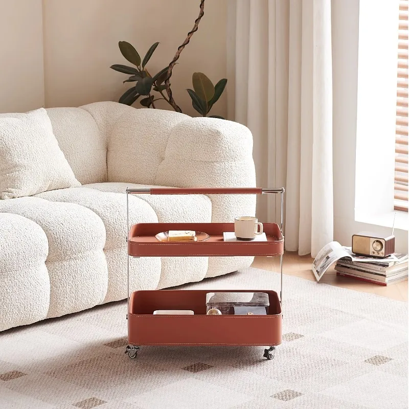 #Modern simple retro sofa side table European Union ce certified hotel apartment family living room activity coffee table