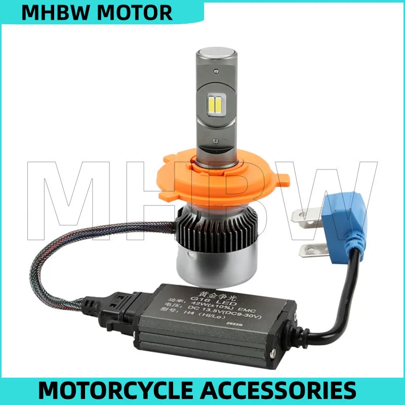 Modified Led Headlight with Lens H4 Bulb for Cfmoto St Papio / 150nk / 400nk / Cf150-2c