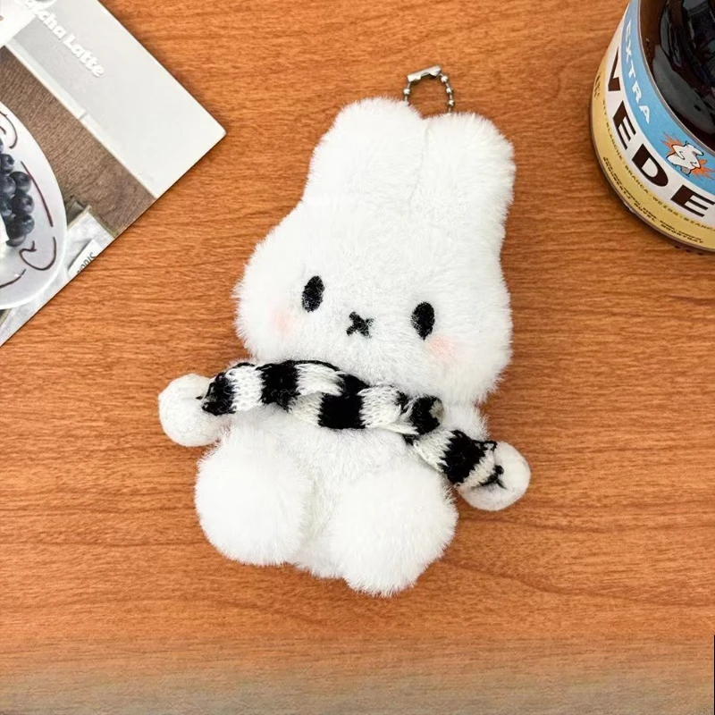 New Miffy Doll Keychain High Color Value Anime Cartoon Doll Model Creative Girl's Heart Cute Car Schoolbag Exquisite Pendant - view 4