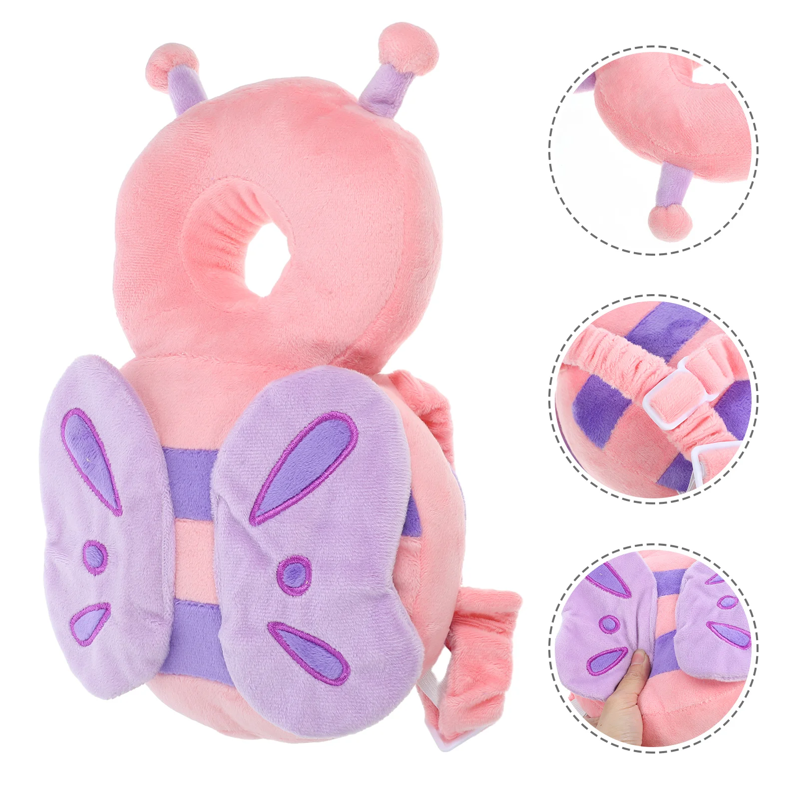 Almohada anticaída para protección de cabeza de bebé, mochilas, asistente para caminar, Protector de cabezas infantiles, gatear, verano y otoño