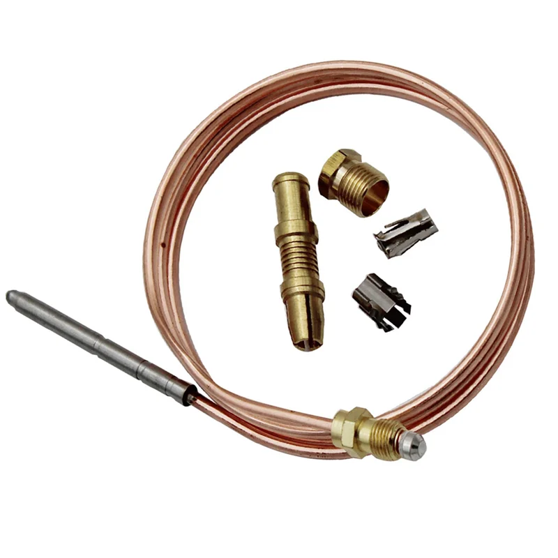 AB42-10X Thermocoupler For Thermostat Control Pilot Assembly Replacement 1980-036 Snap For Universal Thermocouple (36Inch)