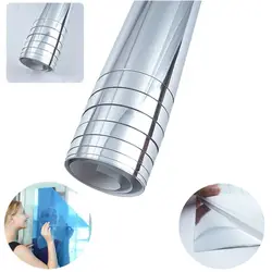 Mirror Wall Stickers Self-adhesive Mirror Wall Stickers Large Roll Stickers One Piece Mirror Wall Stickers