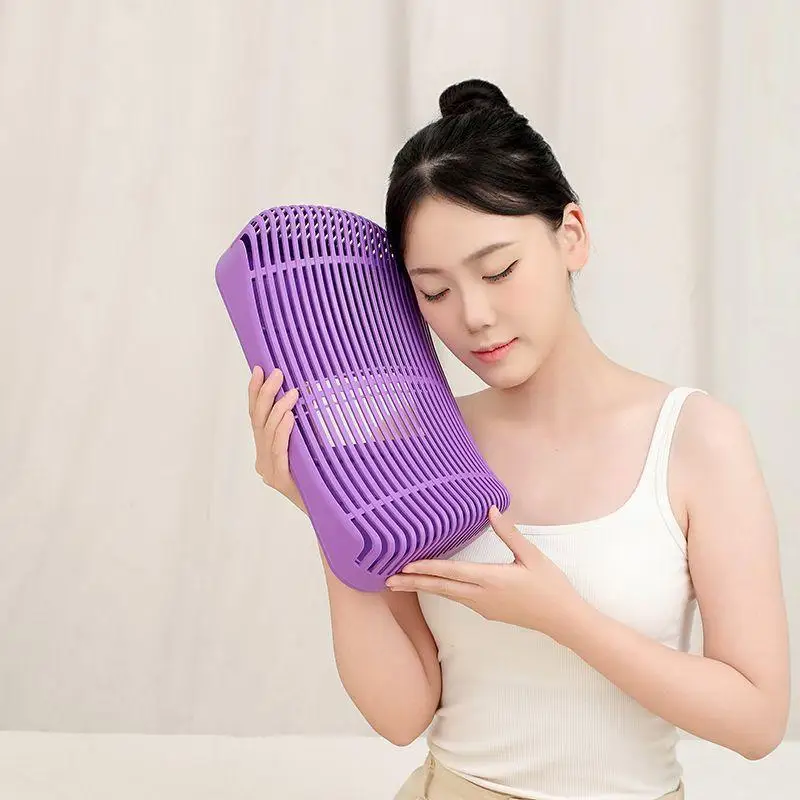 New Portable Sleep Pillow Neck And Back Support Cushion Washable Waterproof Ideal For Nap Summer Use Dormitory Sleep Aid