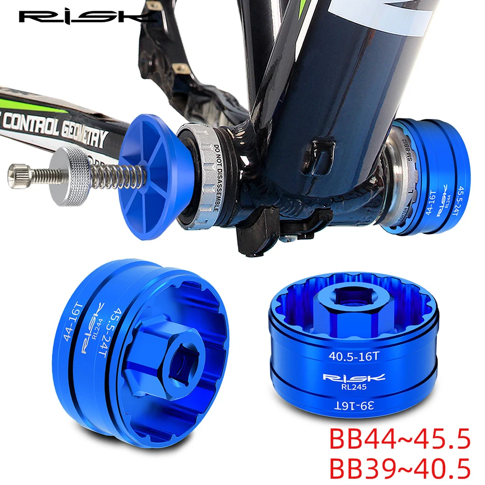 RISK Bicycle Bottom Bracket Cup Removal Tool Ratchet Wrench Toos For BB44-45.5 BB39-40.5 DUB BB52 RS500 GXP BBR9100 BBR60 MT800