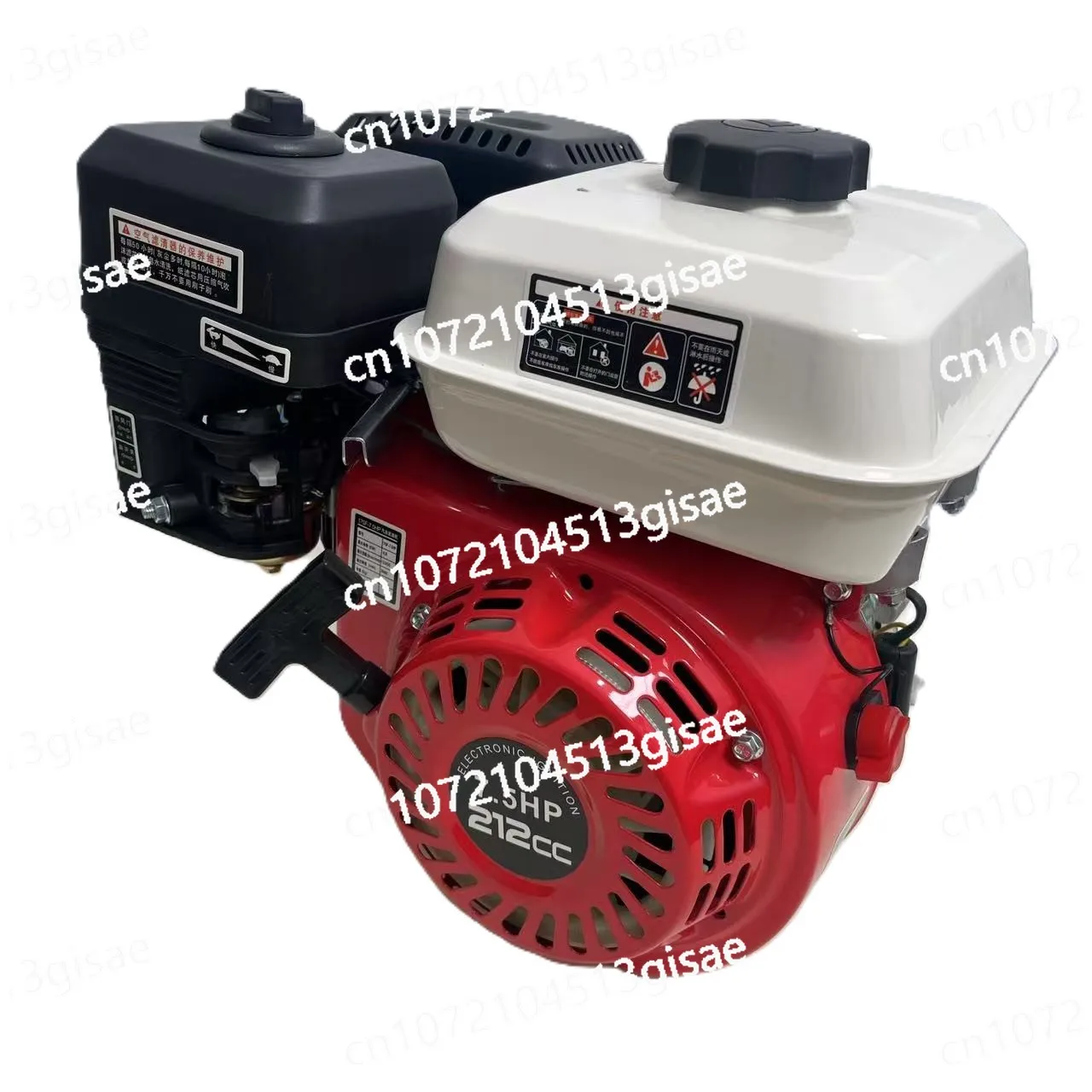 

Одноцилиндровый мощный четырехтактный двигатель мощностью 7,5 л.с. с воздушным охлаждением.