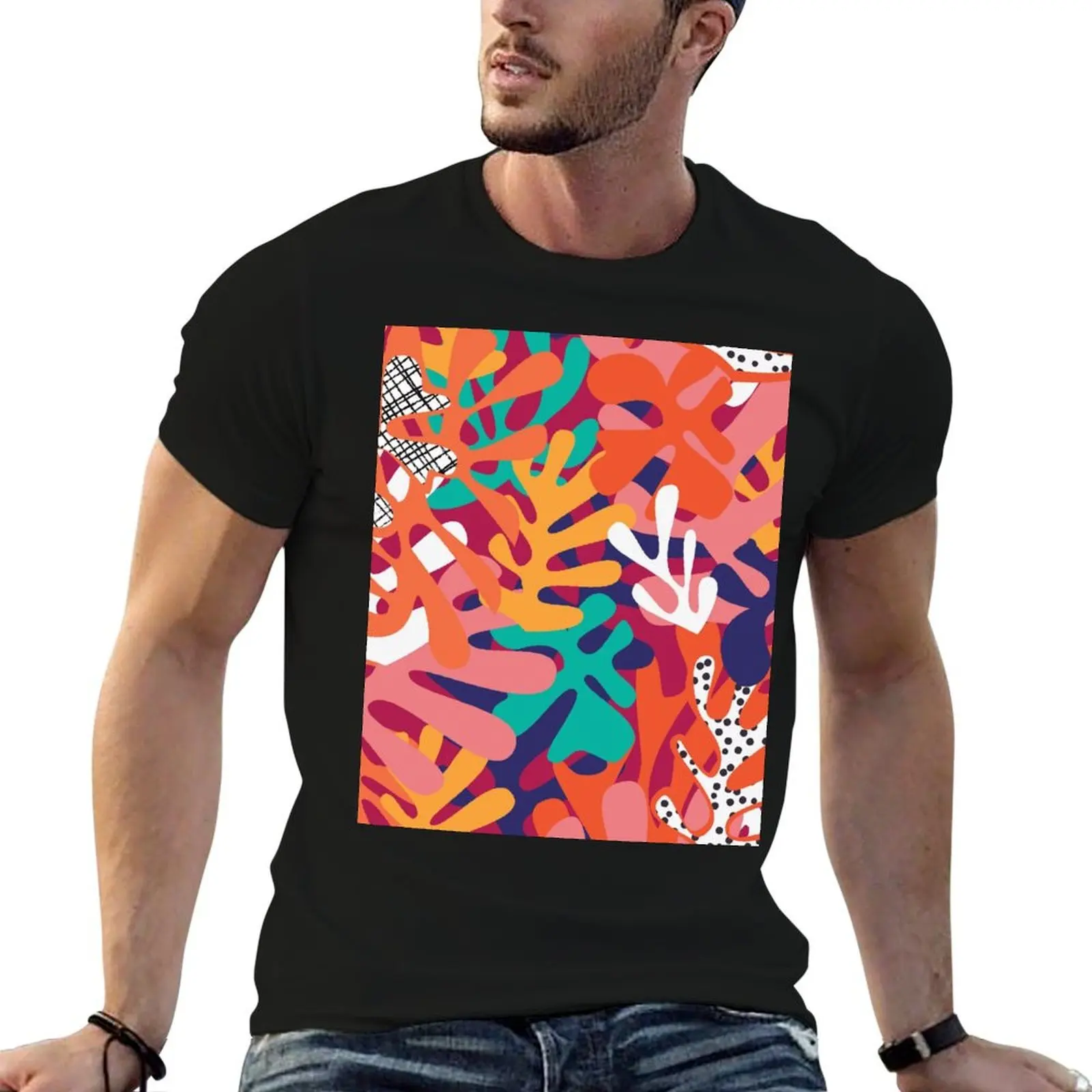 Matisse Pattern 006 T-Shirt korean fashion customizeds mens vintage t shirts