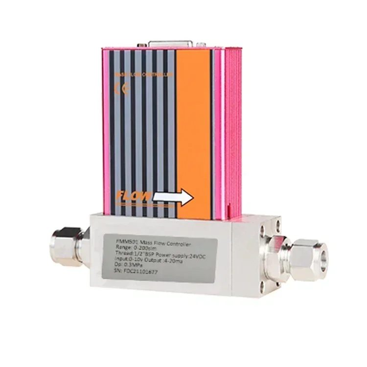 RS485 LCD Ammonia Mass Flowmeter, Digital Flow Indicator Controller, Gas Flow Measuring Instrument for Laboratory Use