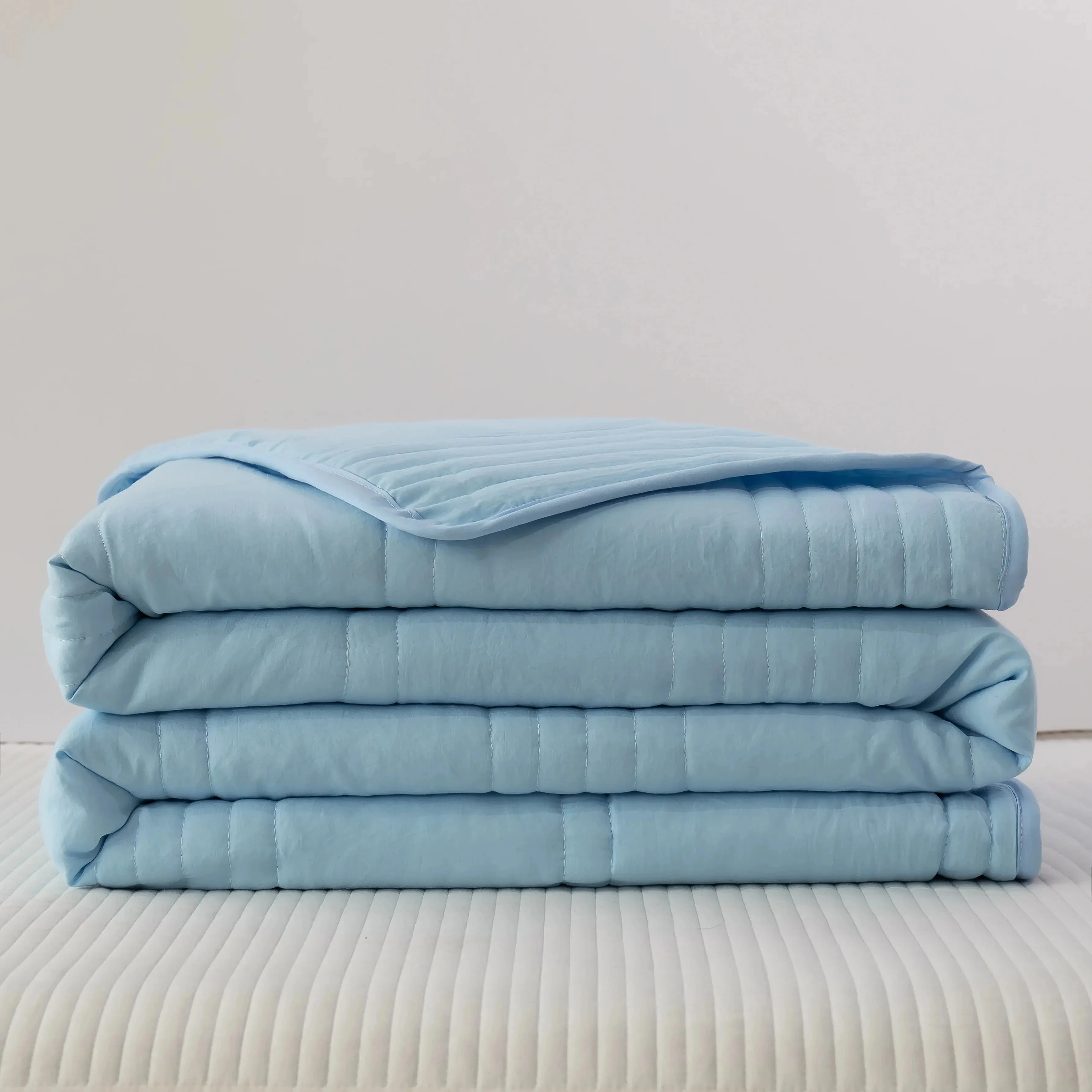 

Fiber Grey Cooling Blankets Summer Blanket Full Size Bed Thin Lightweight Throw Blanket Twin for Couch Keep Body Cool