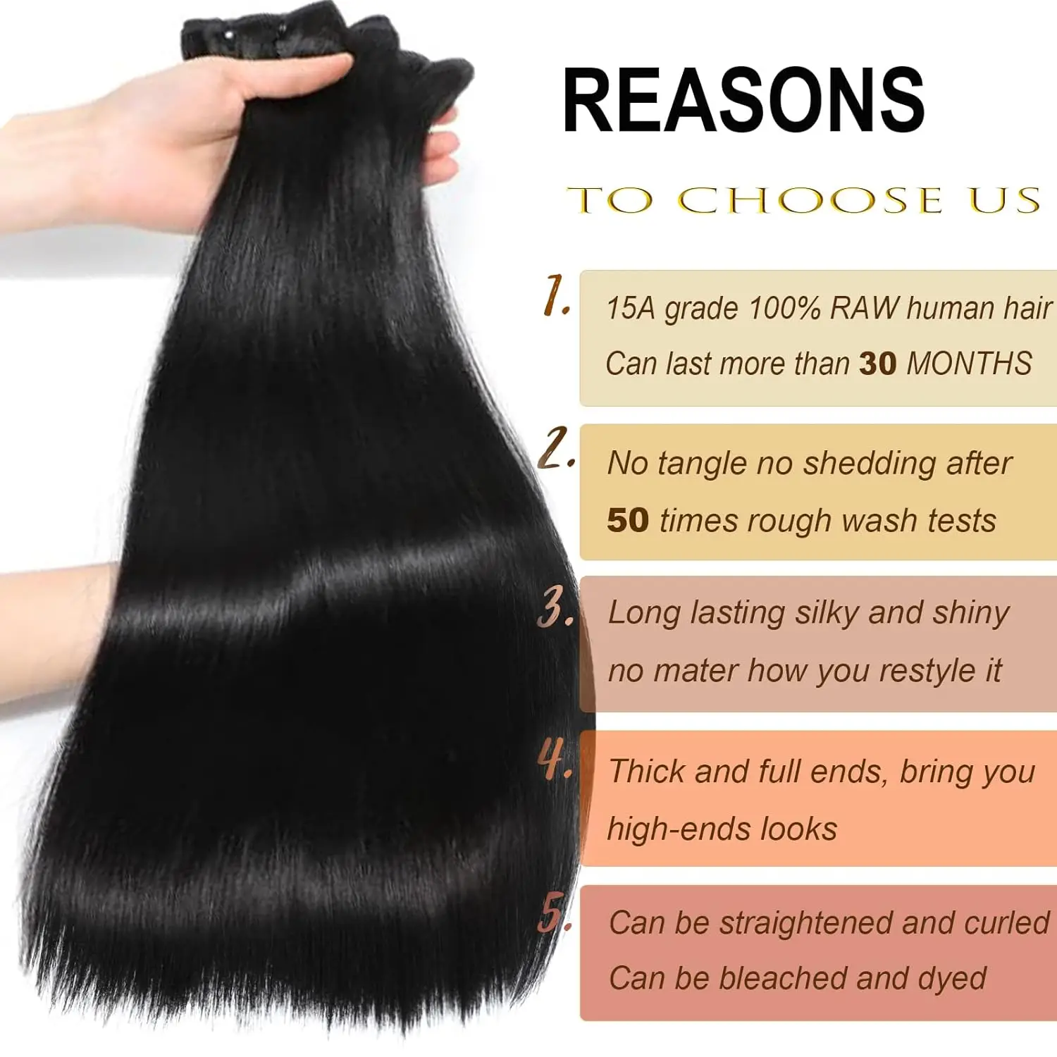 15A Double Drawn Virgin Bundles Human Hair Raw Vietnamese Hair Bundles Human Hair Straight Bundles Unprocessed Hair Extensions