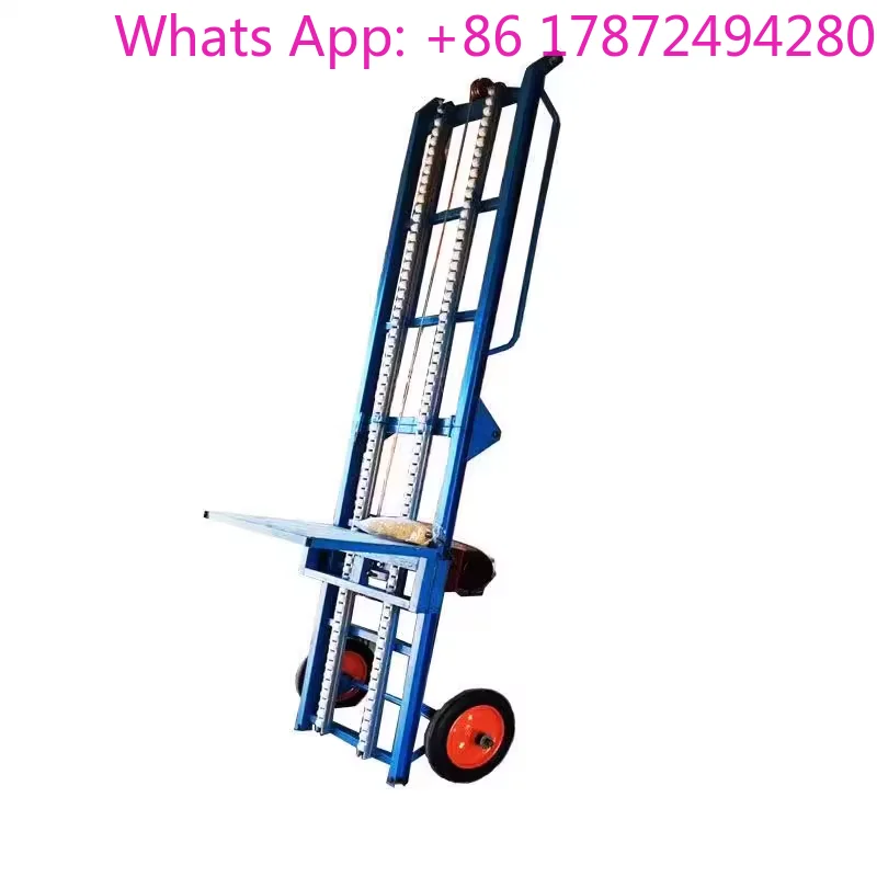 2-10m Customizable Foldable Loader Hoist 500KG Heavy Duty Car-mounted Lifting Machine Remote Control Cargo Elevator