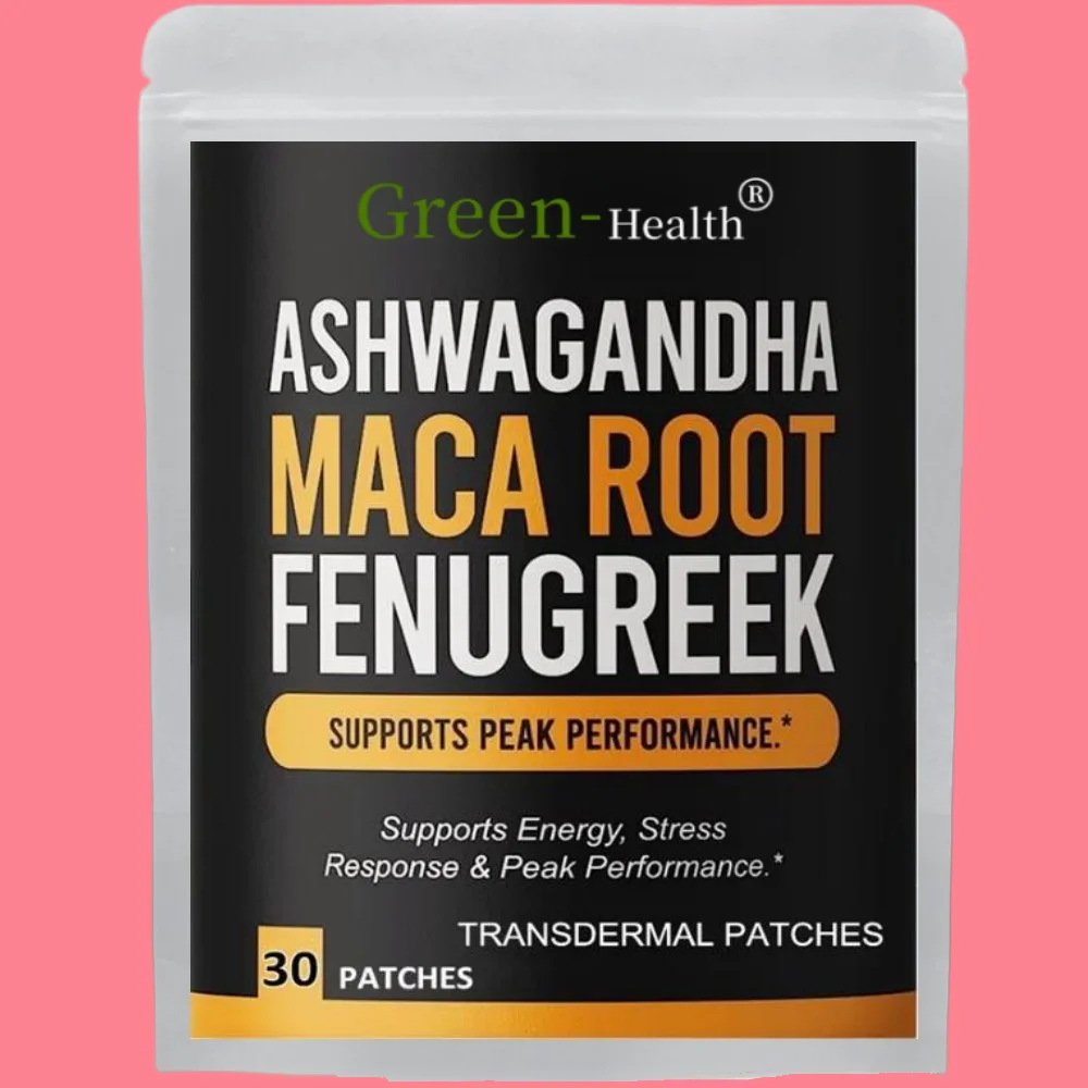 

Ashwagandha Maca Root Transdermal Patches for Men & Women - 30 Patches One Month Supply