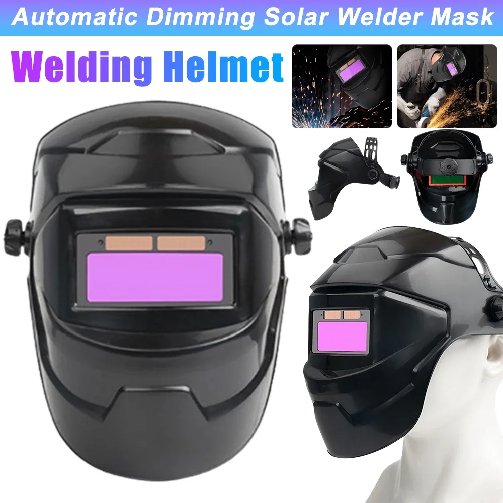 

Solar Energy Automatic Dimming Argon Arc Tig Welding Glasses Welder Mask Helmet Equipment Gas Cutting Goggles Protection Tools