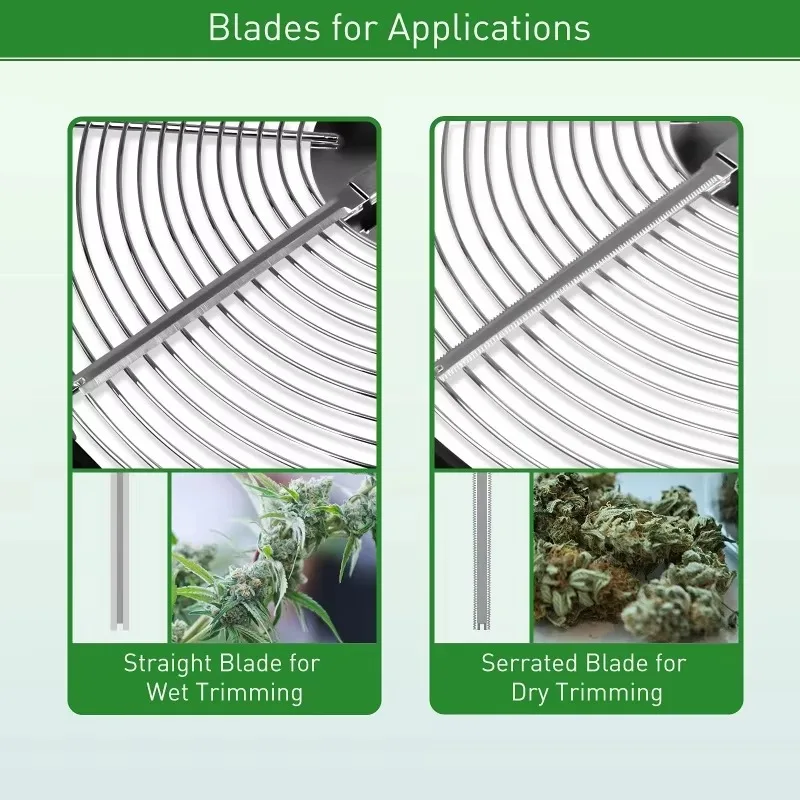 المحمولة تدور آلة القطع ورقة برعم المتقلب 13/16/19/24 بوصة للنباتات المائية الأعشاب الصناعية OEM حديقة الملحقات