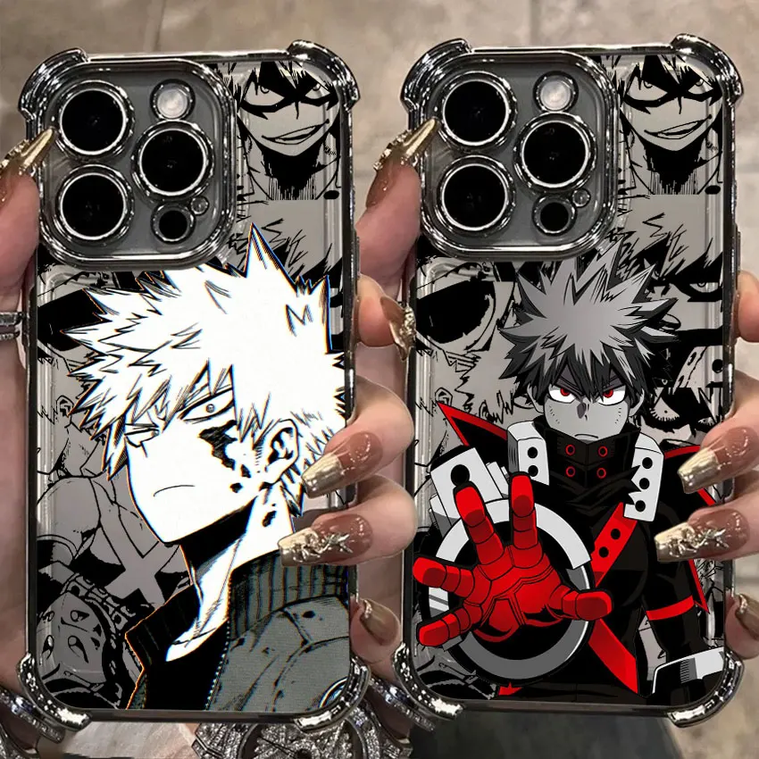 Katsuki Bakugo بطلي الأكاديمية الحال بالنسبة لسامسونج غالاكسي A56 A55 A54 A52 A53 A36 A34 A35 A33 A50 A73 A26 A25 A16 A06 غطاء الهاتف #2
