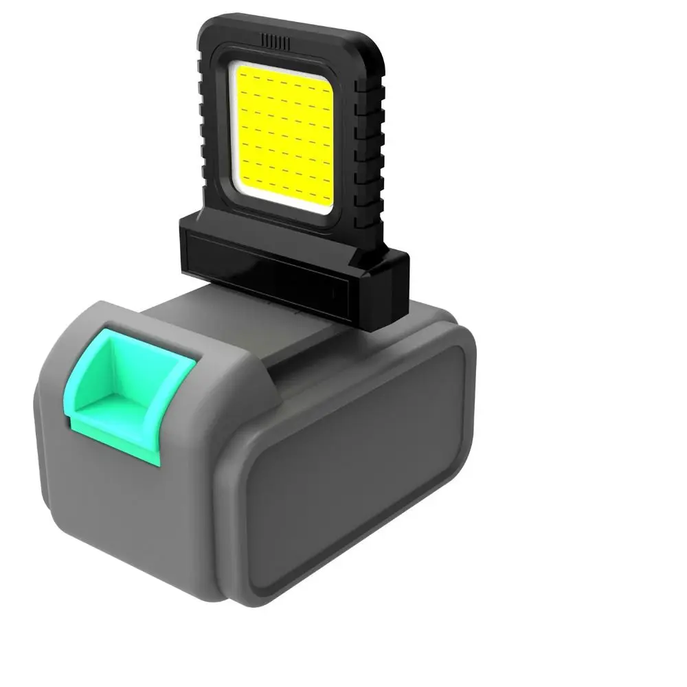Runtime Long Runtime LED Work Light Li-ion Battery 20-21V Cordless Work Lamp Luminous Compatible Wide Beam Light Construction