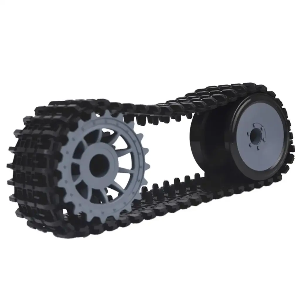 Robot Tank Car Platform Tracked Crawler Accessory Kit for RC Toy Chassis DIY Educational Project Vehicles