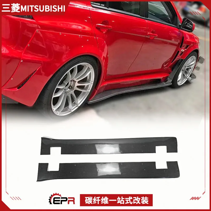 

Для Mitsubishi Yishen Evolution 10, модифицированная боковая юбка, базовая пластина Varis, узкий корпус из углеродного волокна, боковая лопата, чехол