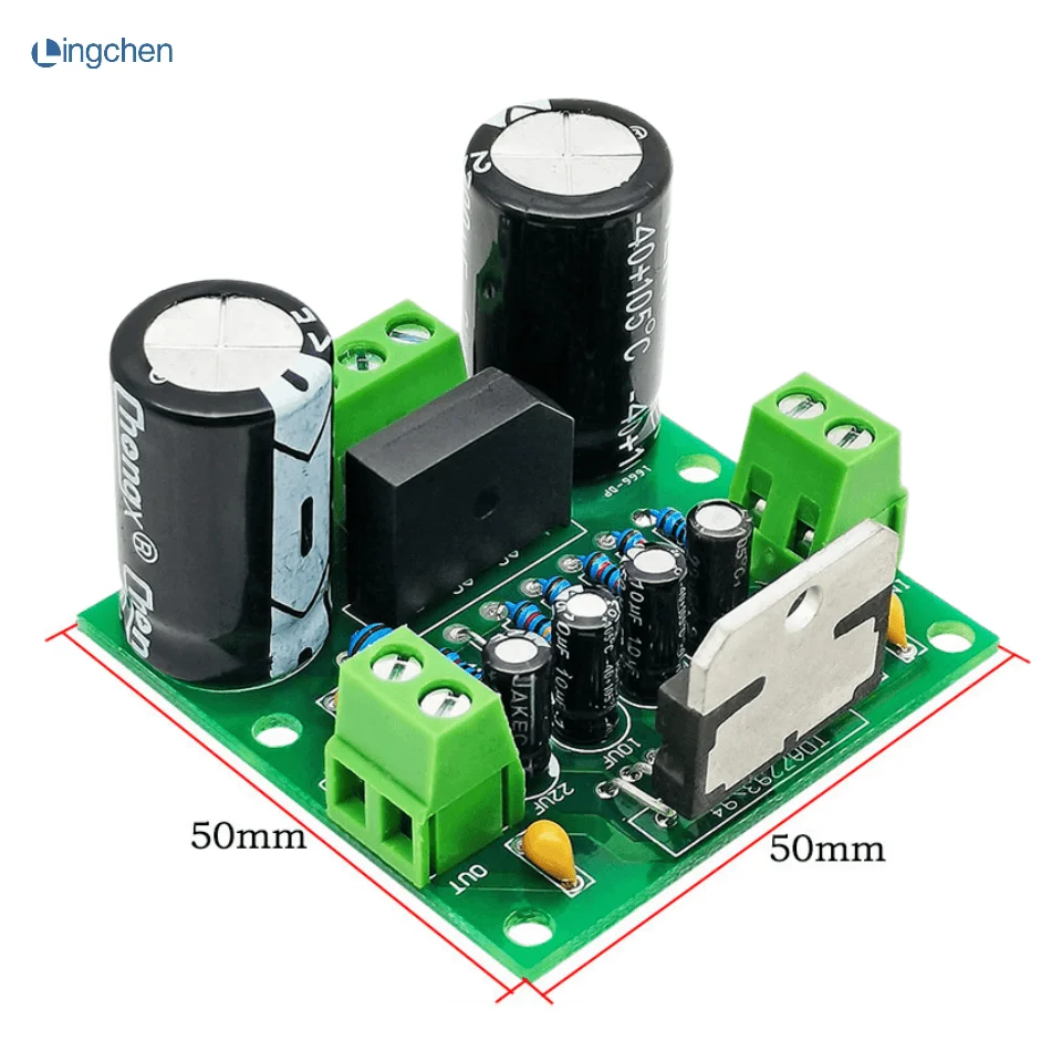 100W Digital Power Amplifier Board TDA7294 High Power Dual 12-32V Single Channel Audio Amplifier Module for DIY Speaker