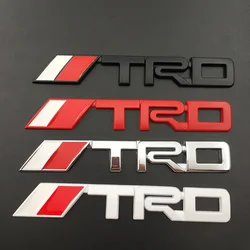 Auto 3D Metallo TRD Logo Adesivo Etichettatura Distintivo Dell'emblema Della Decalcomania Per Toyota TRD Century Auris FCV Mirai Premio Yaris Camry Carola Corona