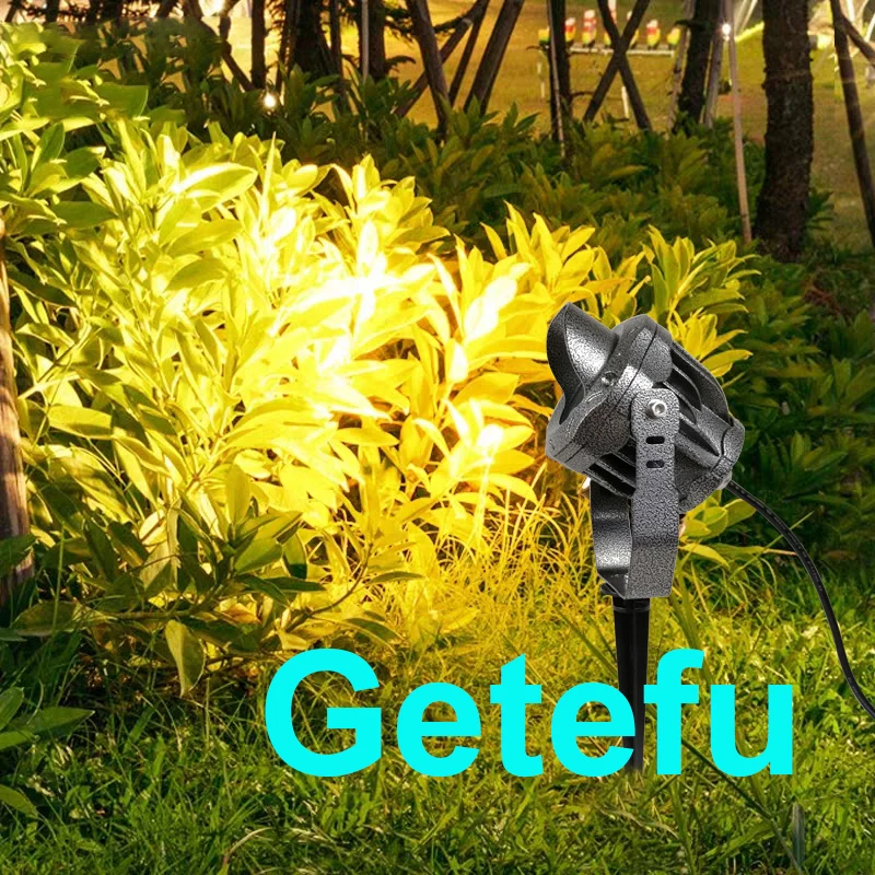 Cob Outdoor Garten Licht LED Rasen Lampe Spike 20W 10W wasserdichte Glühbirne 220V 110V 24V Landschaft IP65 Weg Scheinwerfer wasserdicht out – Detail 22