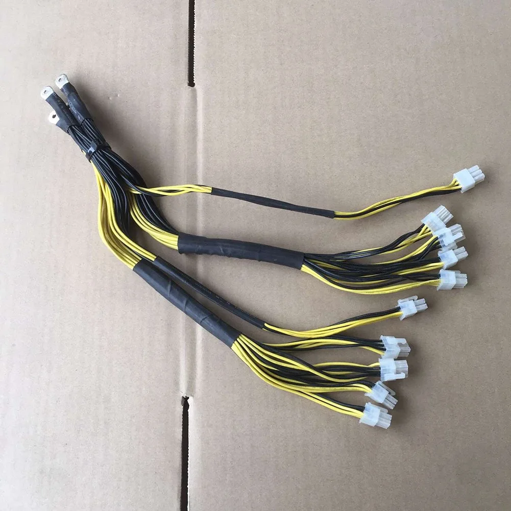 Cable de salida de 1200W y 1600W, nuevo conector de alimentación PCIE de 10 pines para Bitmain Antminer APW7 + APW3 PSU L3 D3