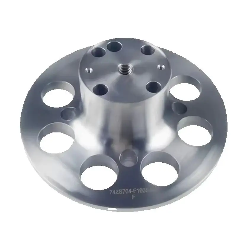 Aluminum Alloy Flange Custom CNC Turning And Drilling Service