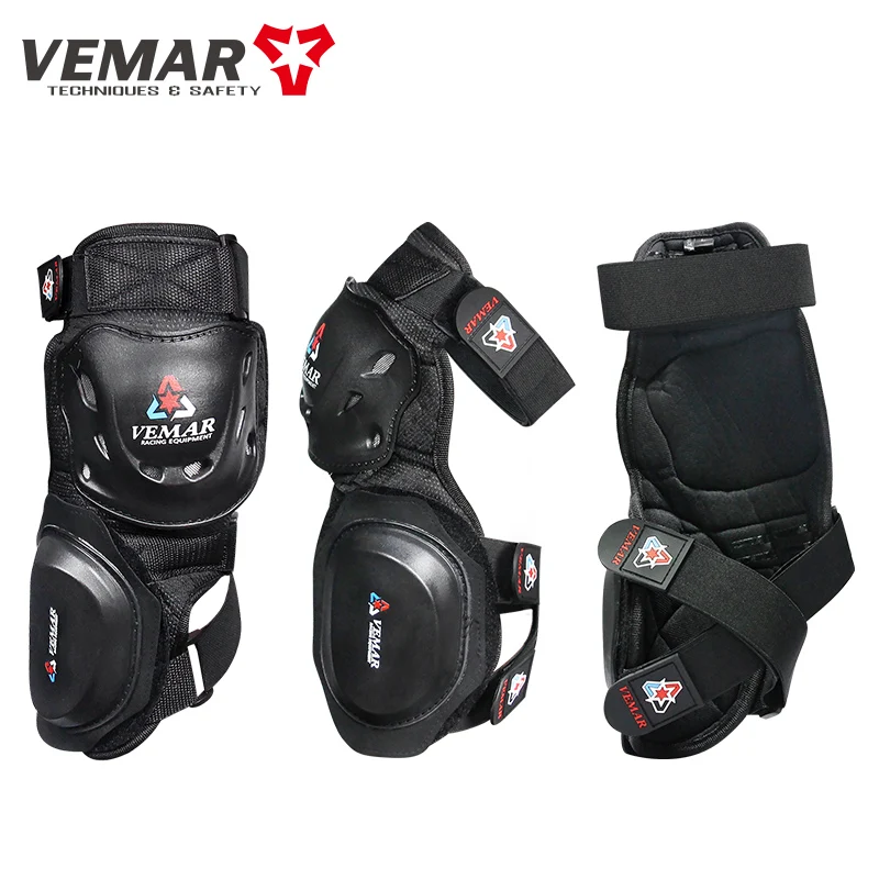 Classic VEMAR Riding Knee Pads Leg Side Slider Protection Professional Protective Gear Motorcycle Off-Road Bending Gear