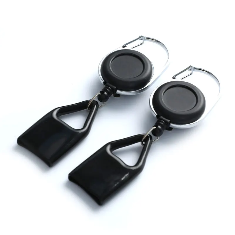 1/5Pcs NEW Easy Snap Lighter Holder Silicone Lighter Leash Safe Stash Clip Retractable Keychain Holder Cover