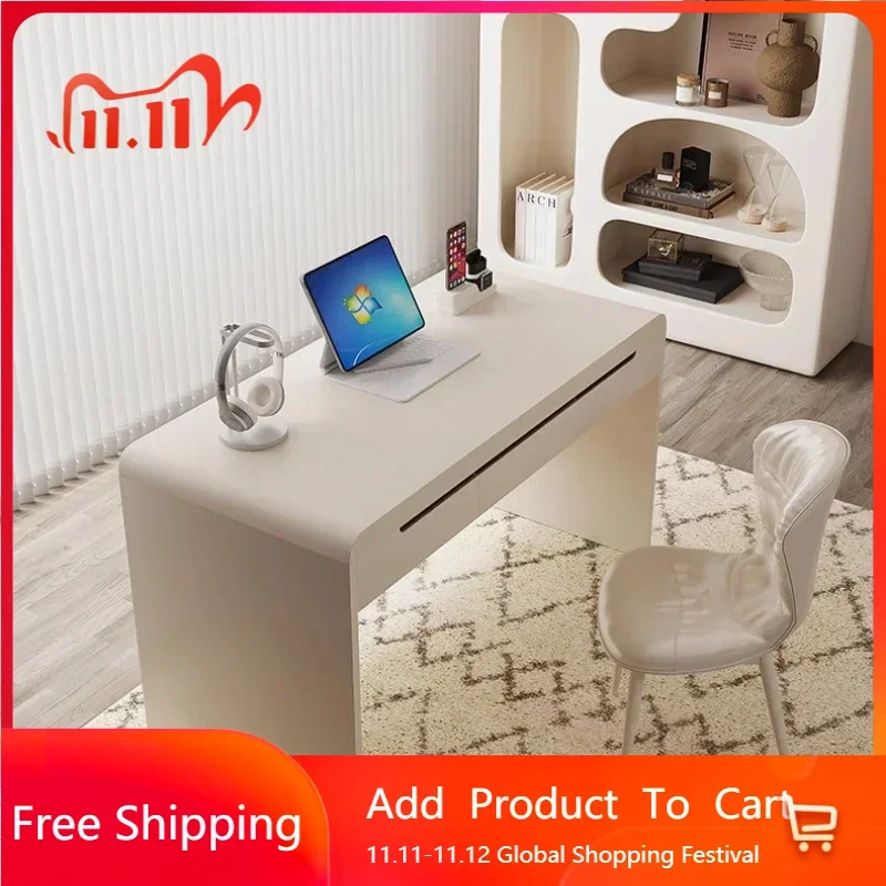 

Medical Storage Modern Office Desks White Drawers Asthetic Writing Standing Computer Desks Vintage Tavolino Hotel Furniture