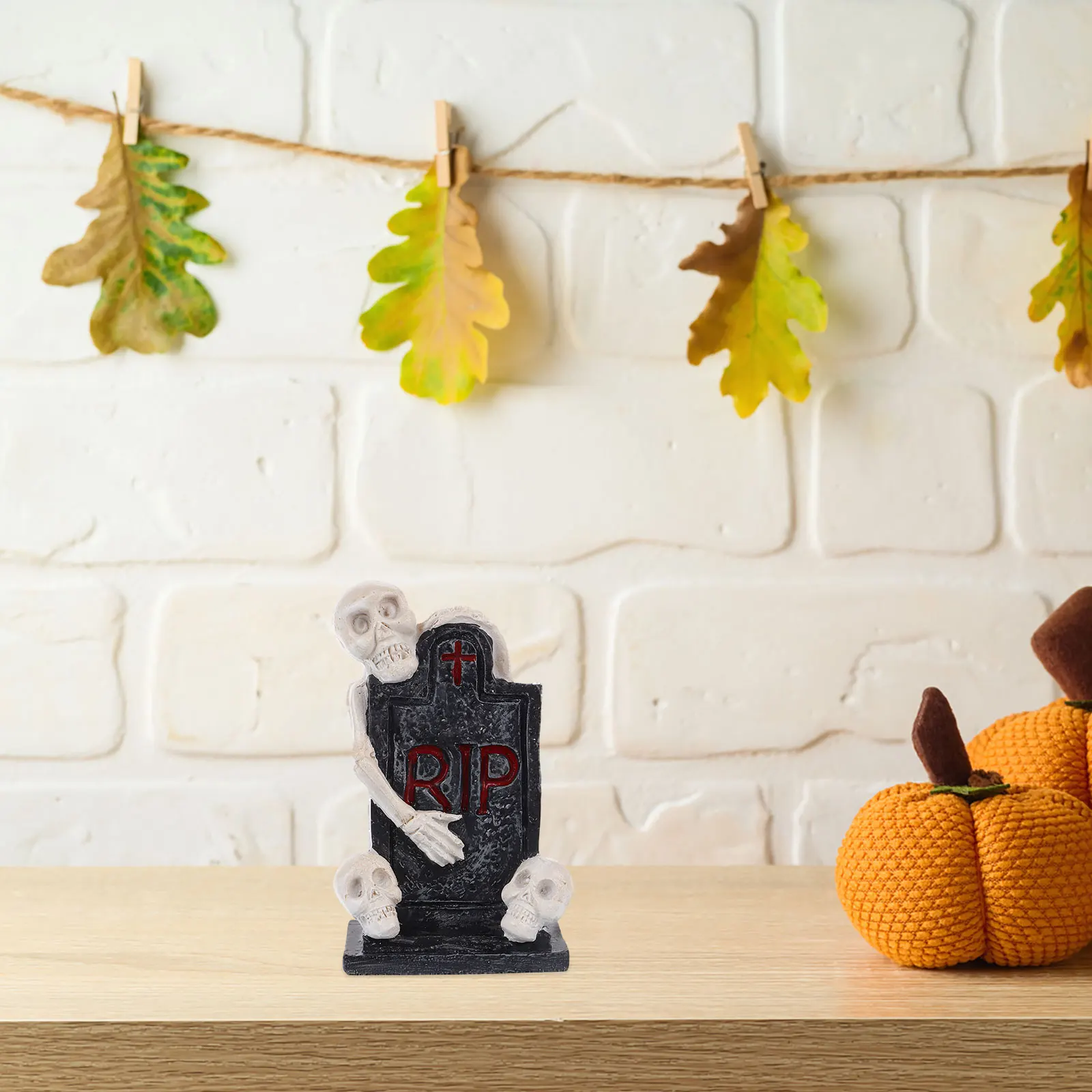 

Haunted House Decorations Halloween Miniatures s Tabletop Ornaments Resin Figures