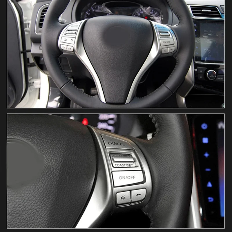 Boutons de volant multifonctionnels de voiture, interrupteur de régulateur de vitesse pour remplacement de Nissan Teana Navara Terra